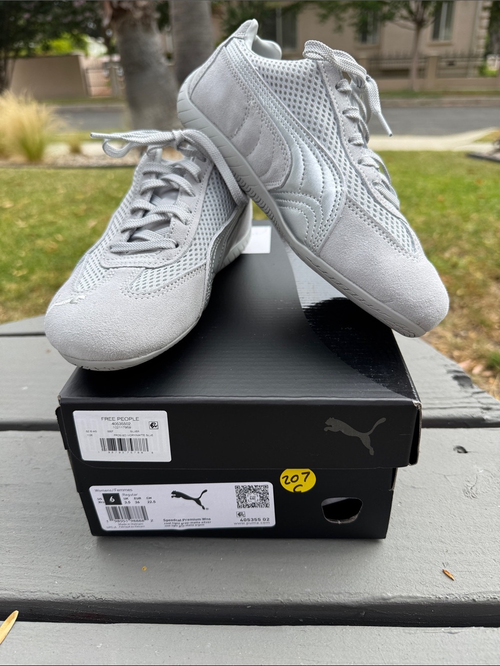 Puma Light Gray Speetcat Premium